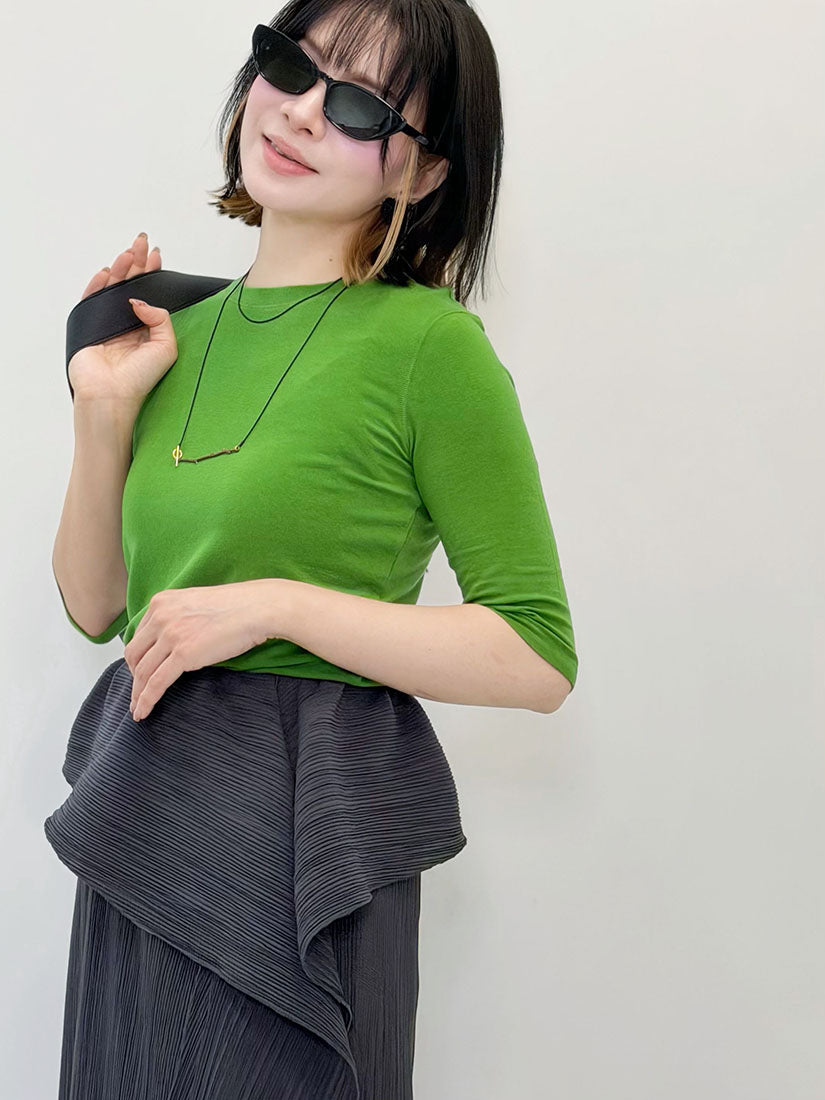 Scarf Waist Pleated Skirt (3 Colours)