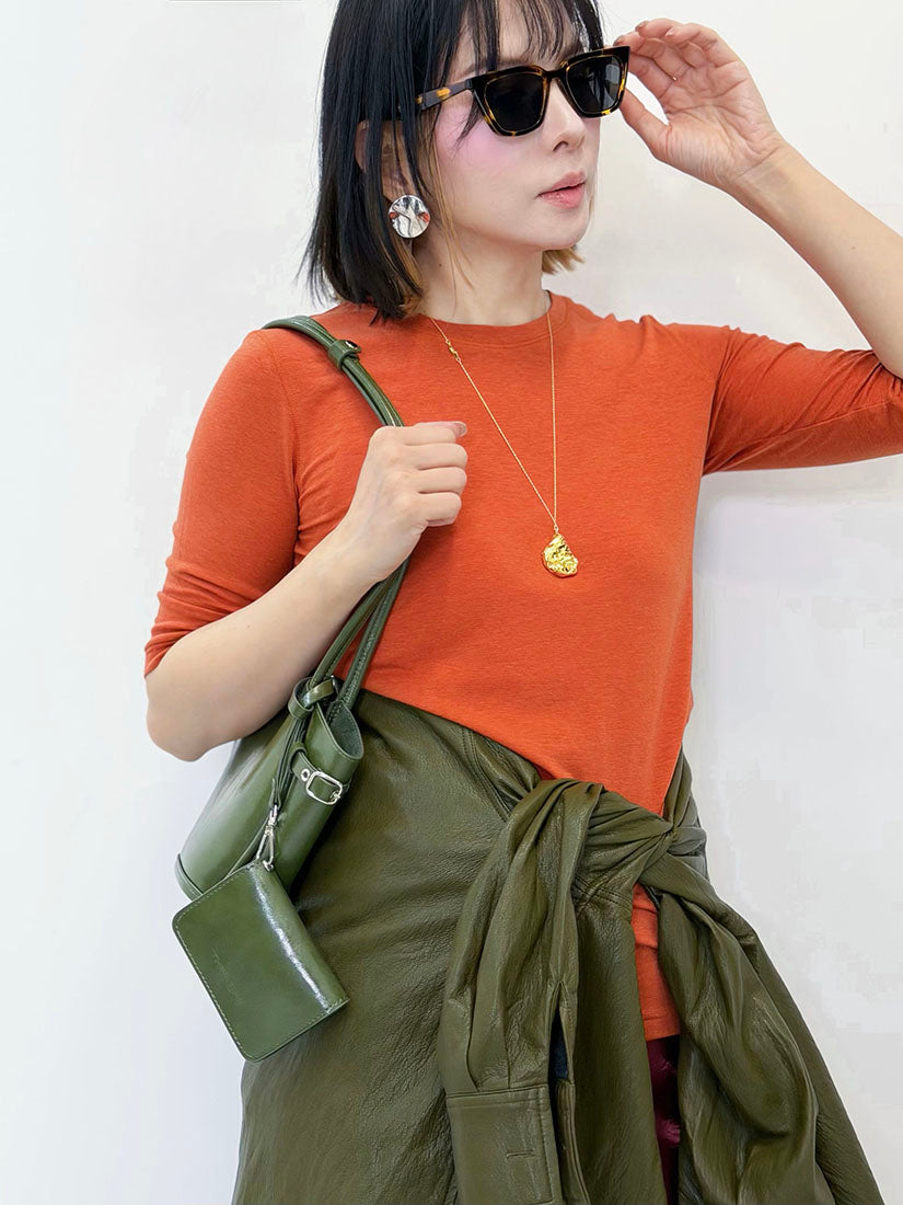 Gold Pendant Long Necklace (2 Styles)