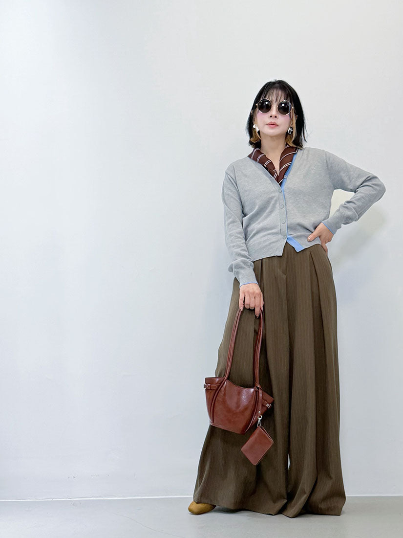 Contrast Placket Cardigan (3 Colours)