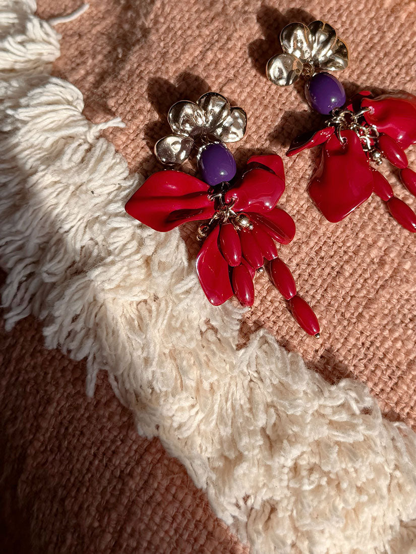 Petals Drop Earrings