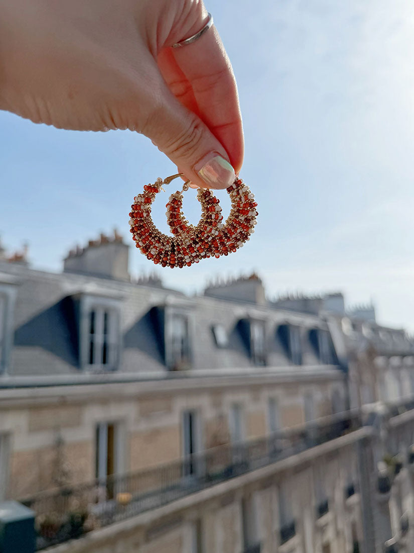 Creoles Pearls Of Rock Earrings