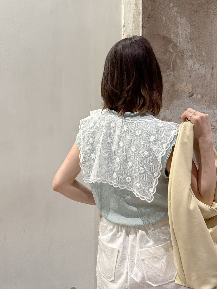 Lace Sailor Collar