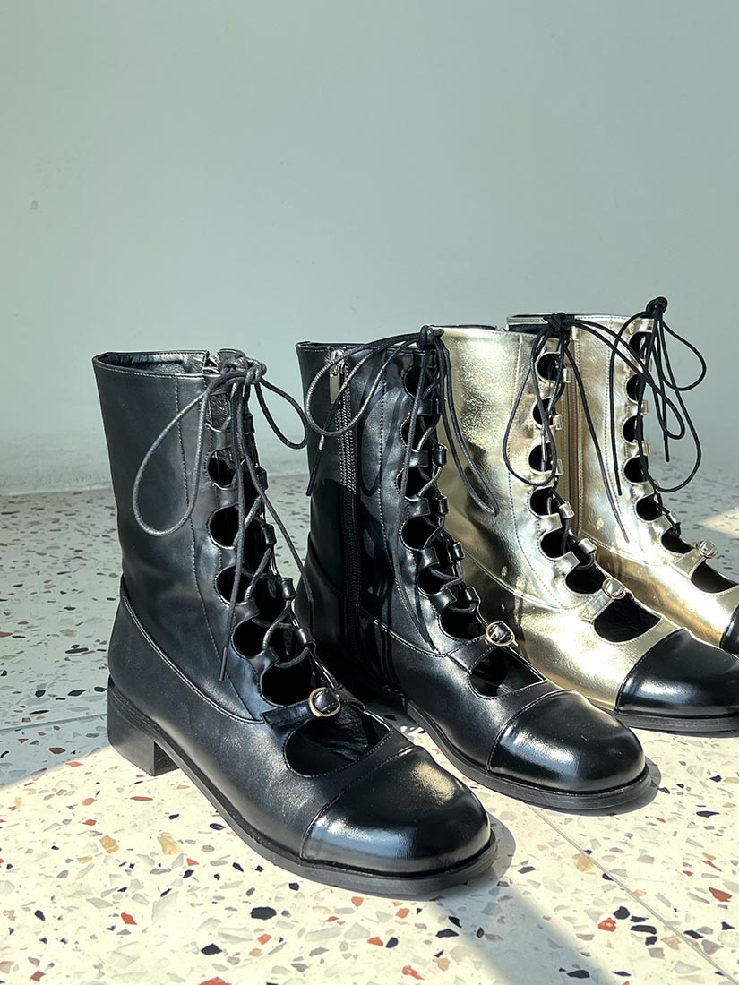 Lace up Ankle Boots (Display Sale)