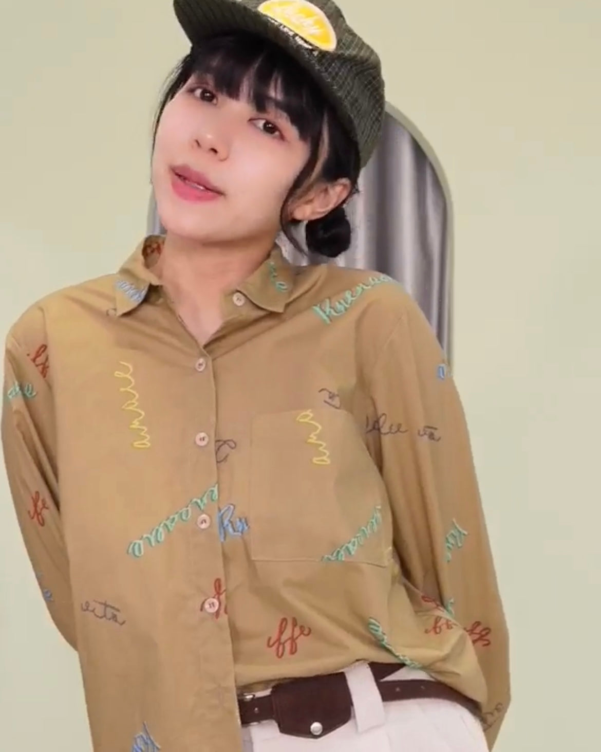 Text Printed Shirt (2 Colours)