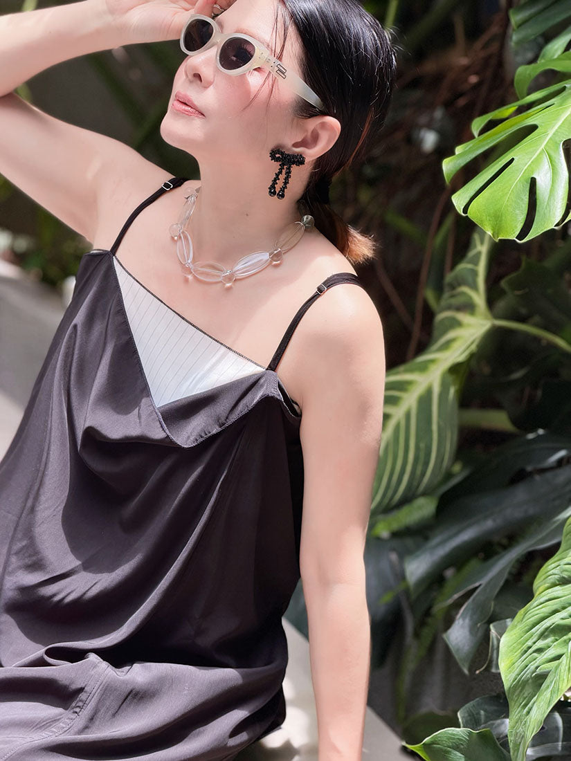 Clear Acrylic Necklace