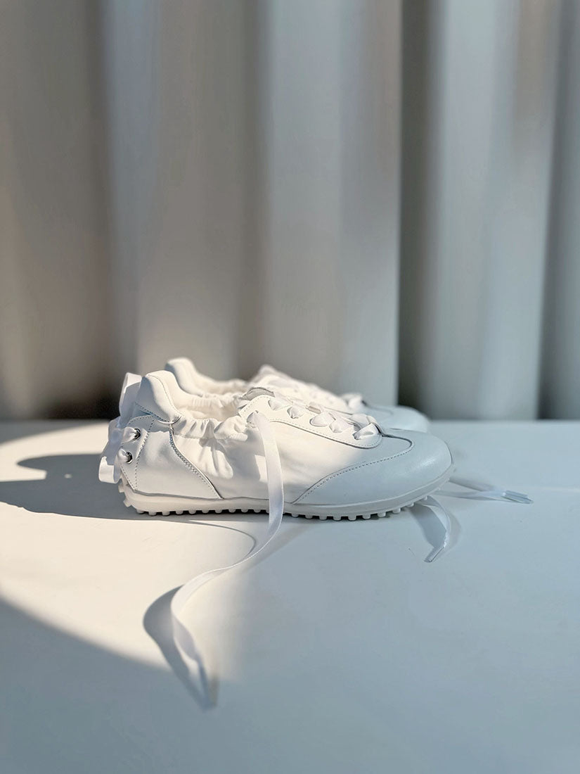 Clean Paneling Ballet Sneakers (3 Colours)