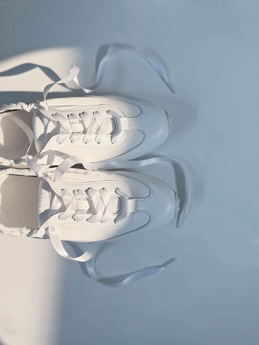 Clean Paneling Ballet Sneakers (3 Colours)