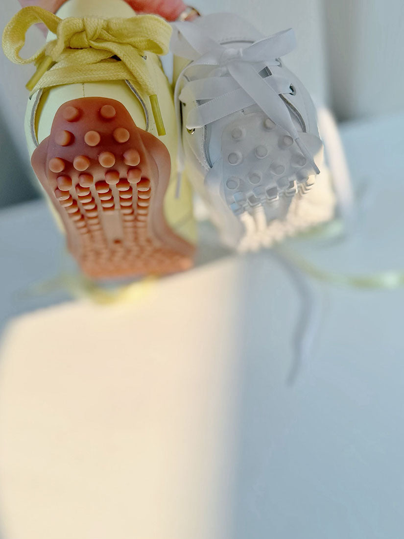 Clean Paneling Ballet Sneakers (3 Colours)