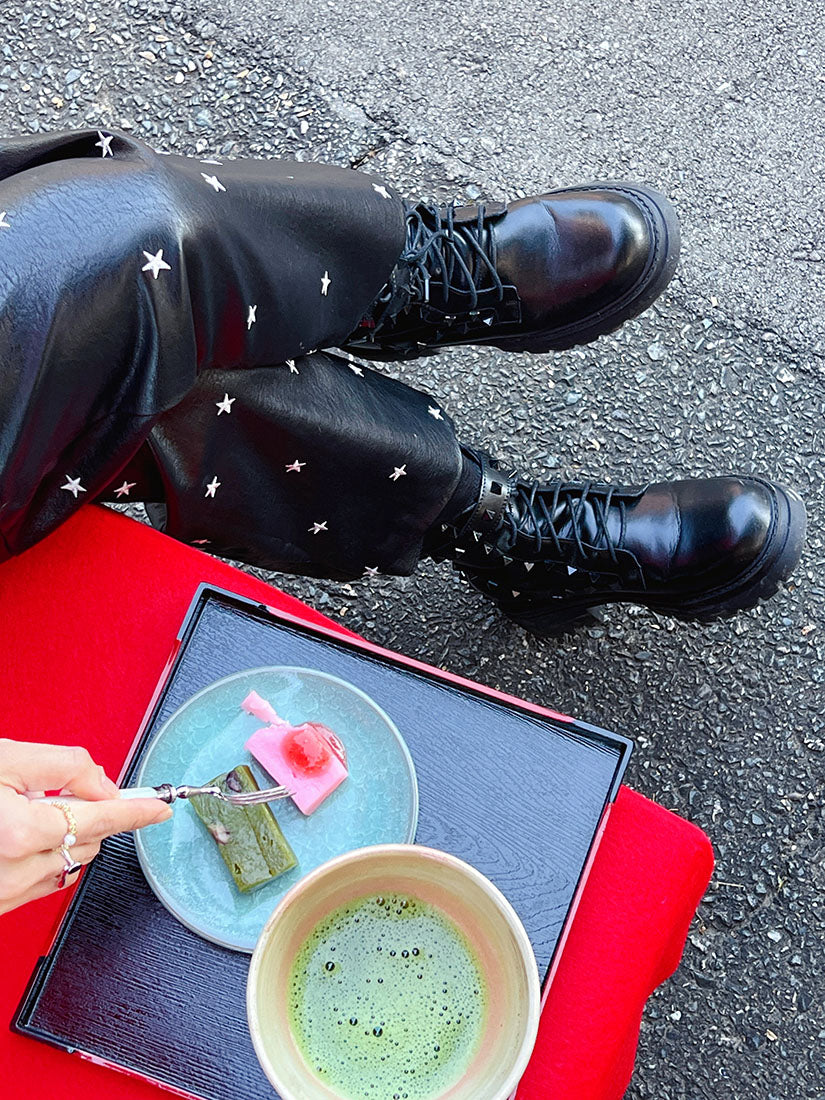 Leather Studs Boots