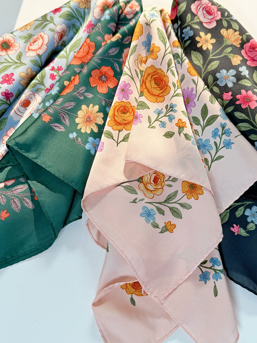 Floral Printed Scarf (4 Colours)