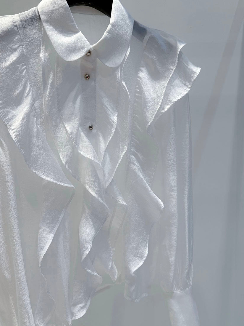 Ruffle Detailed Blouse