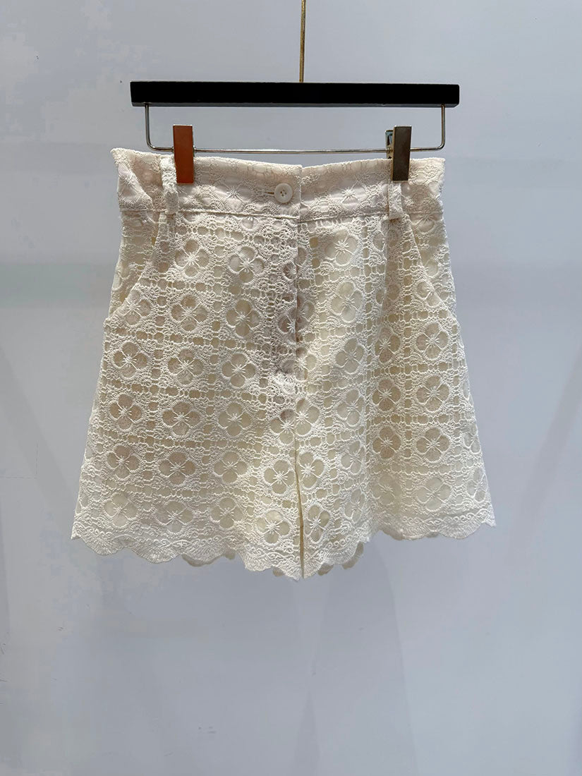 Mesh Lace Shorts