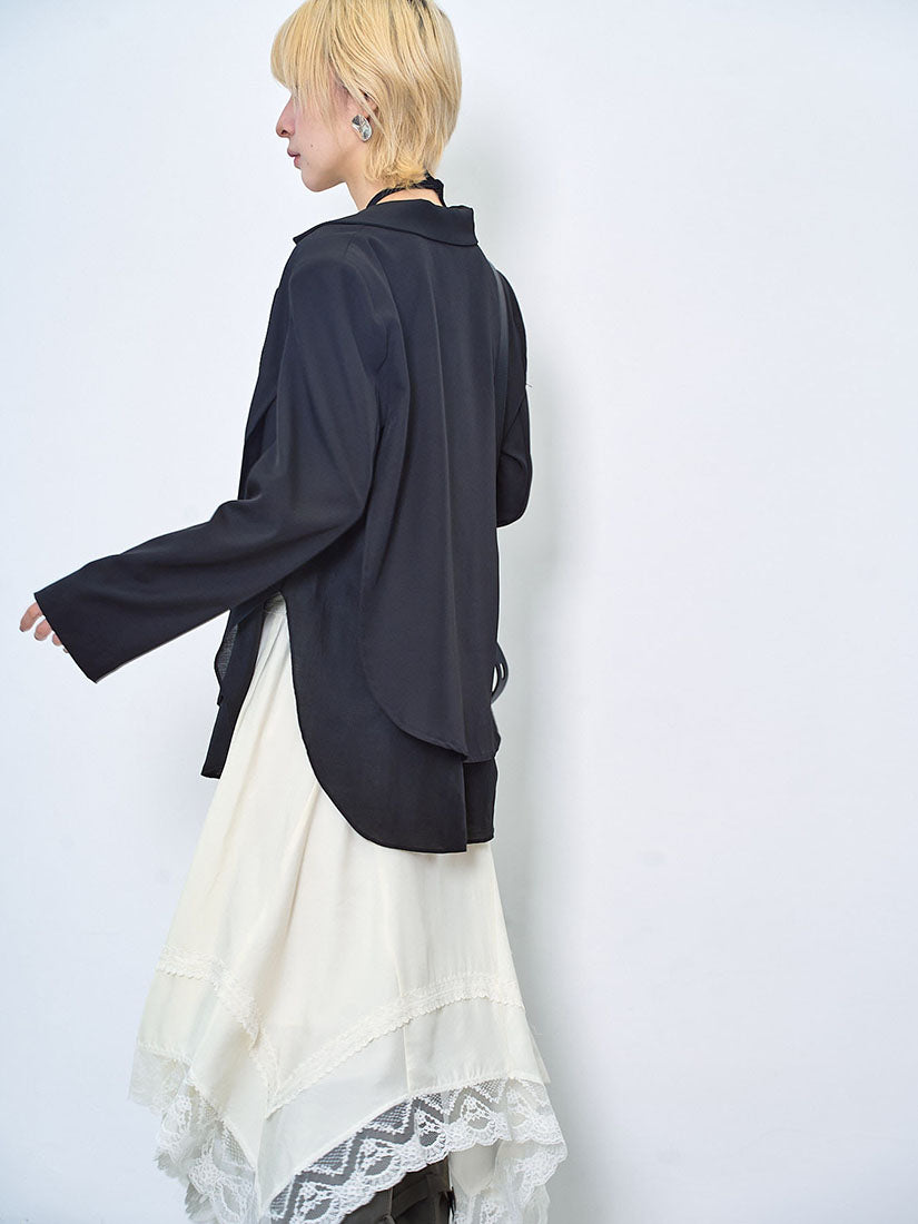 Layered Flare Blazer (2 Colours)