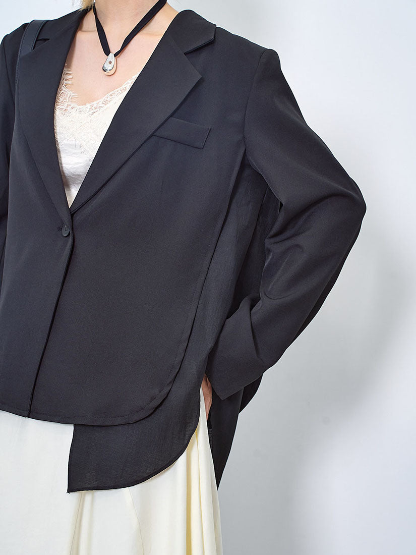 Layered Flare Blazer (2 Colours)