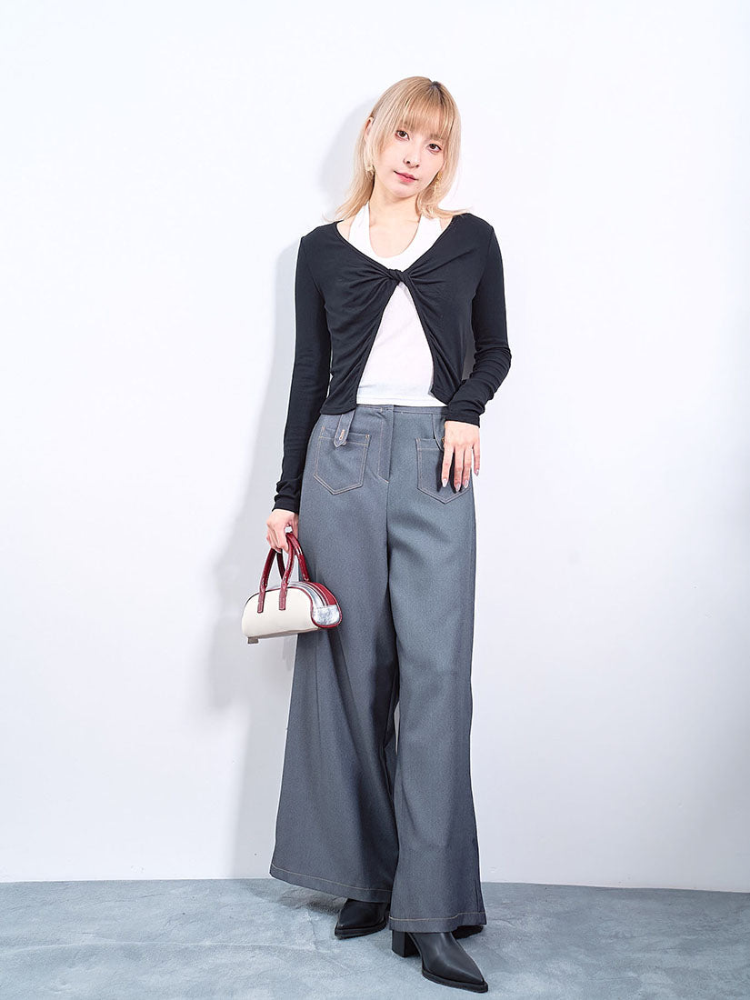 Denim Look Pants (2 Colours)