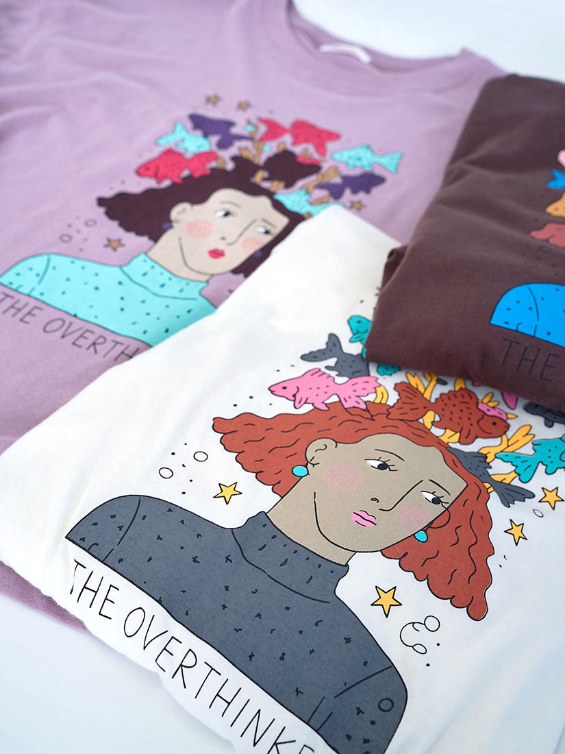 'The Overthinker' Long Sleeve Tee (3 Colours)