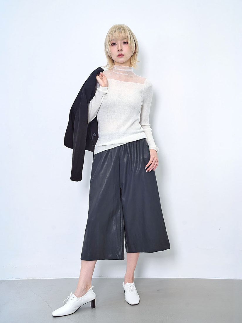 Soft Knit High Neck Top (3 Colours)