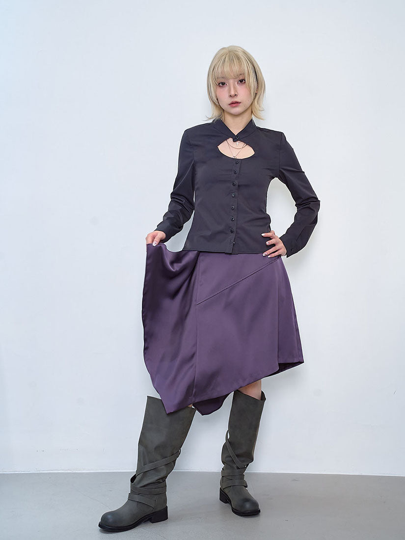 Asymmetric Skirt (2 Colours)
