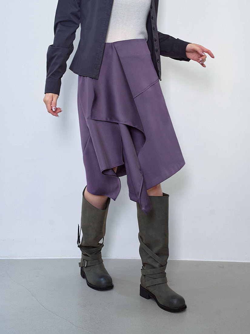 Asymmetric Skirt (2 Colours)