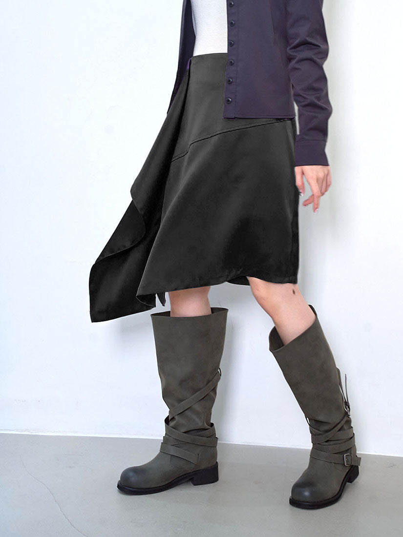 Asymmetric Skirt (2 Colours)