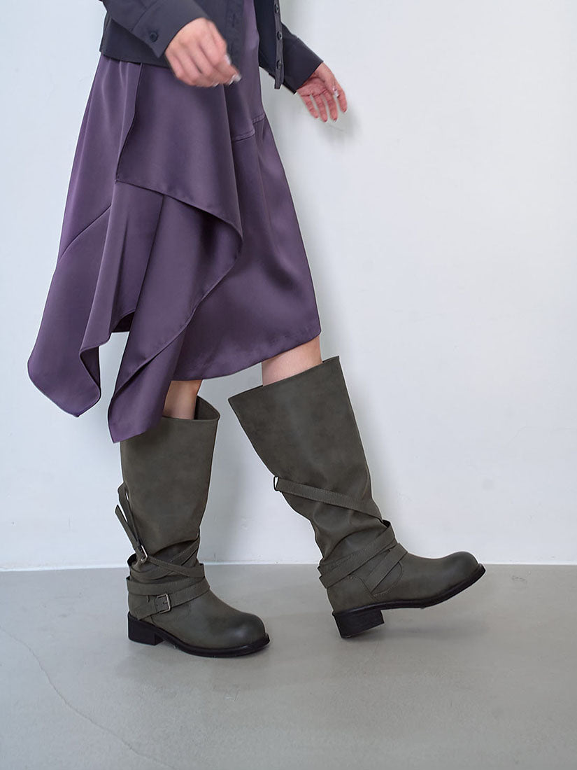 Asymmetric Skirt (2 Colours)