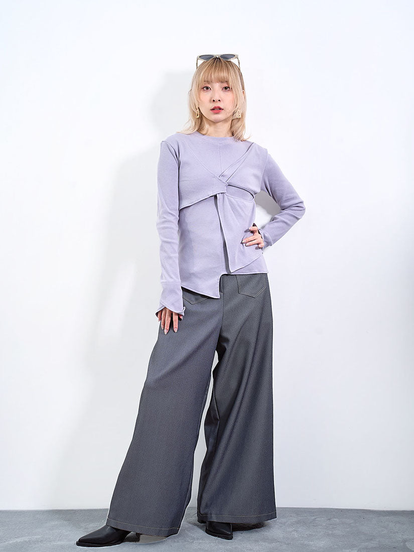 Denim Look Pants (2 Colours)