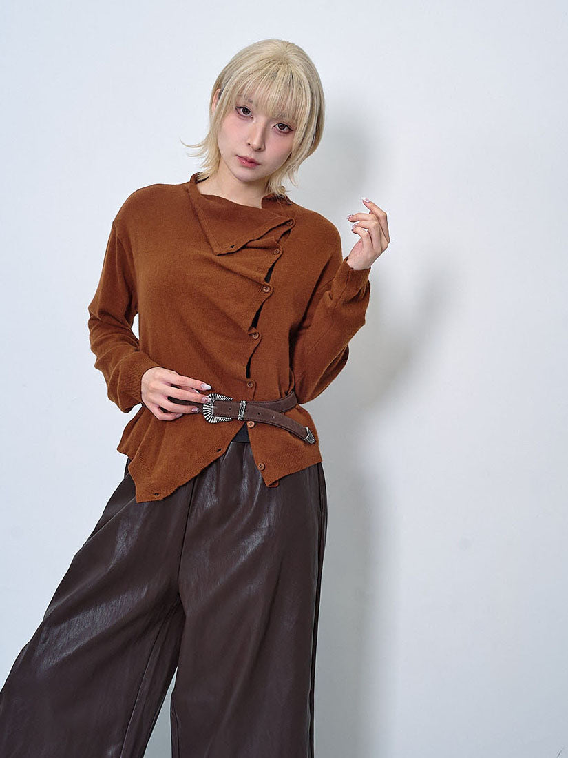 Layer Ruffle Cardigan (2 Colours)
