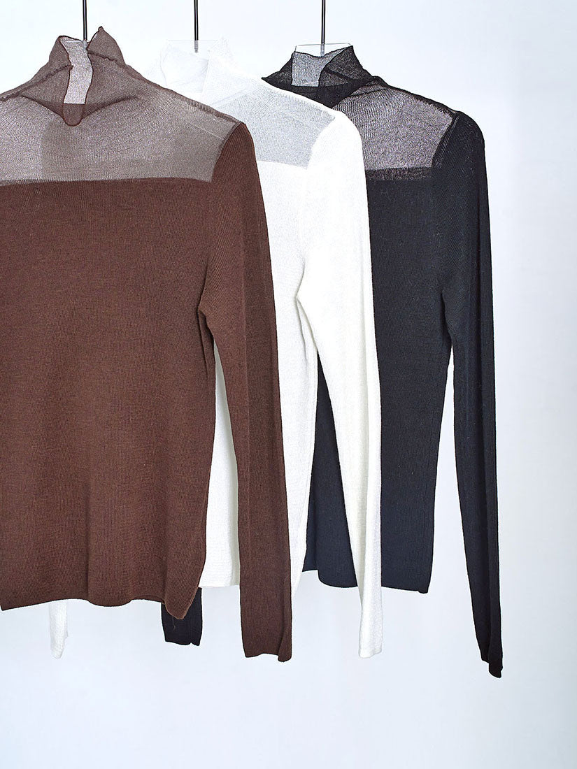 Soft Knit High Neck Top (3 Colours)