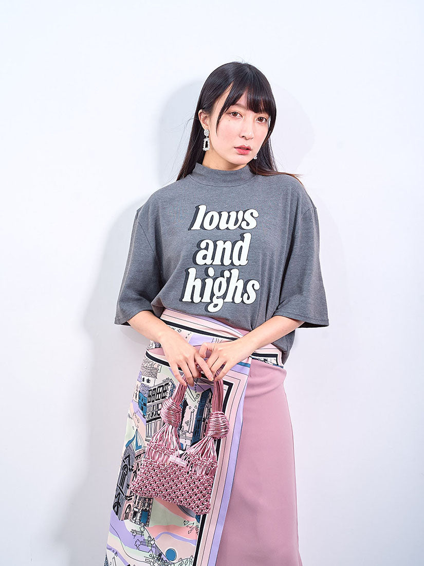 'Lows And Highs' Print Tee (2 Colours)