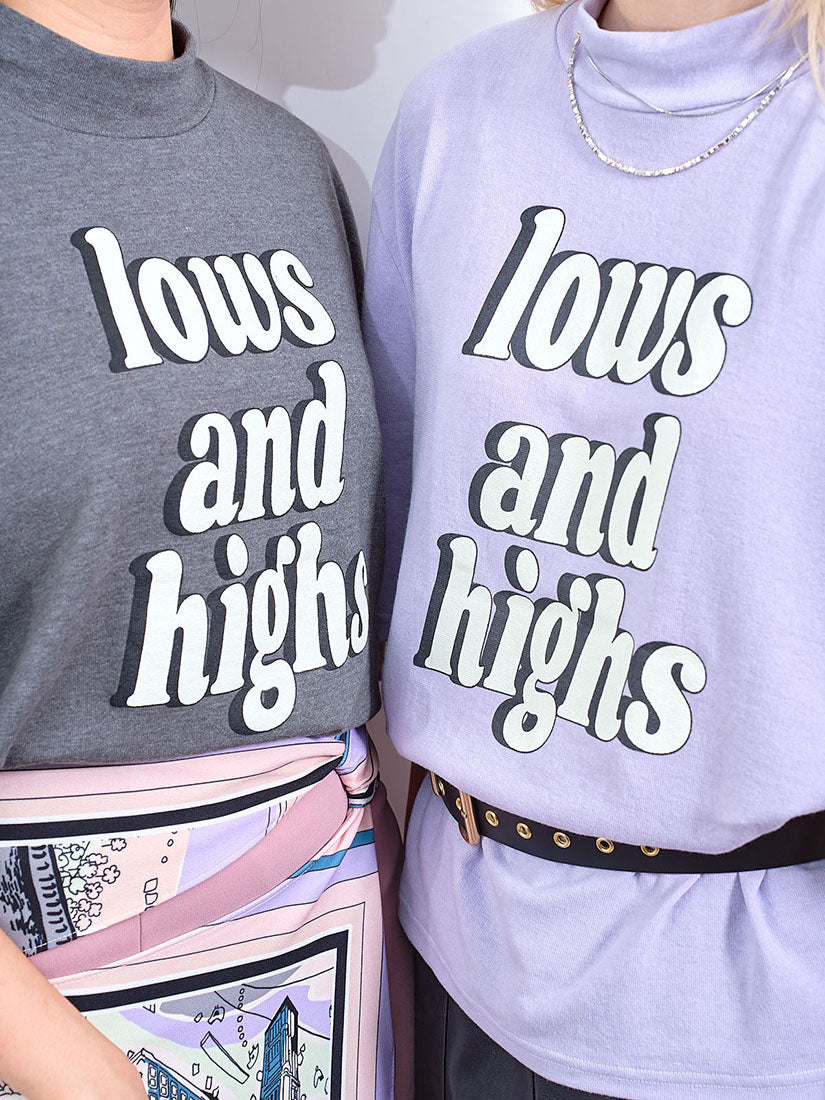 'Lows And Highs' Print Tee (2 Colours)