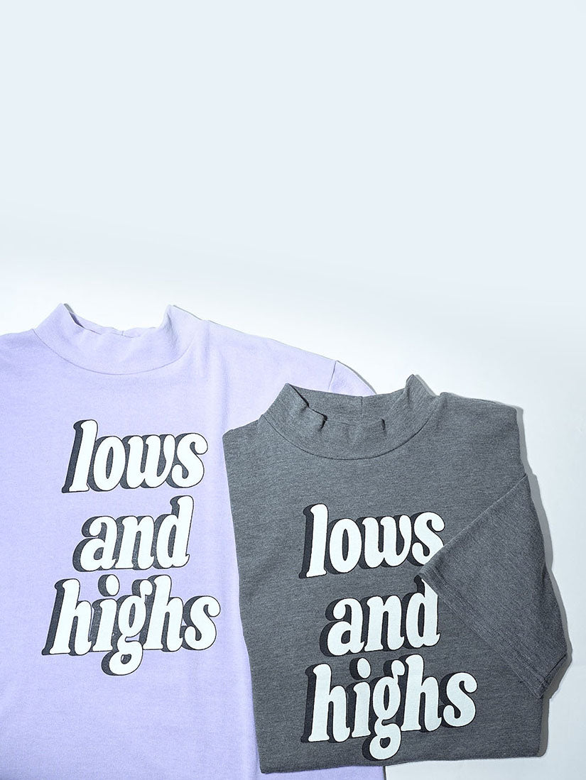 'Lows And Highs' Print Tee (2 Colours)