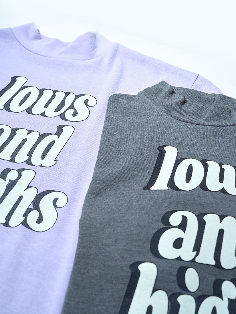 'Lows And Highs' Print Tee (2 Colours)