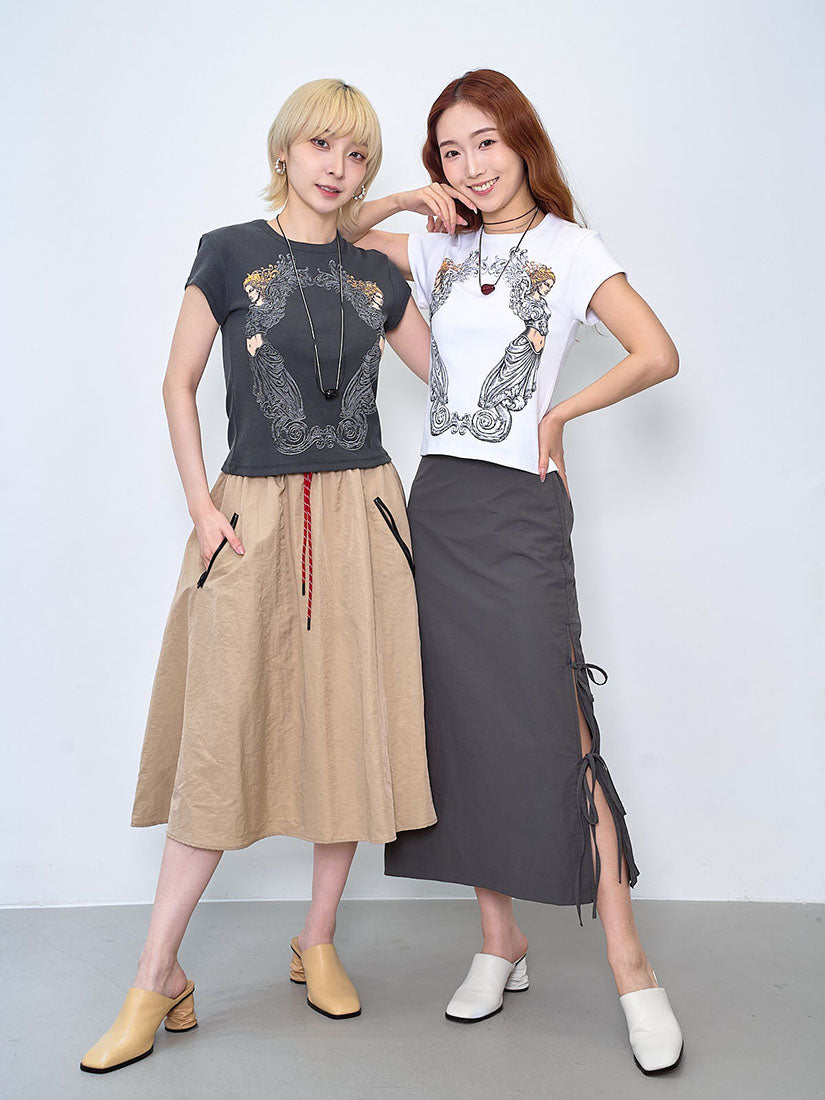 Grecian Printed Tee (3 Colours)