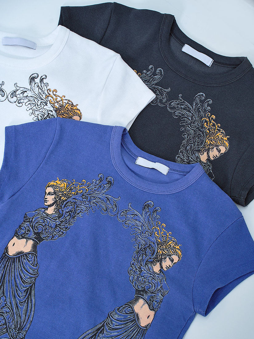 Grecian Printed Tee (3 Colours)