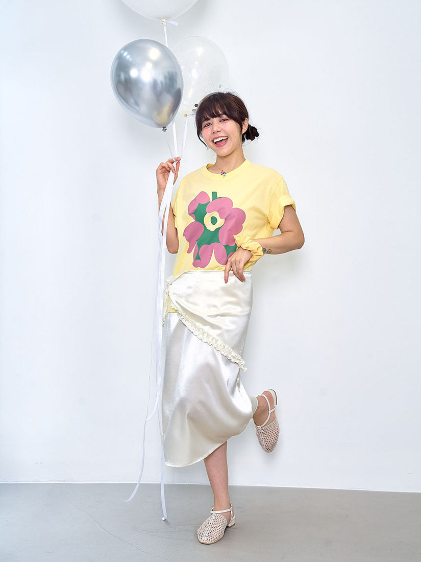 Flower Printed Tee (2 Colours)