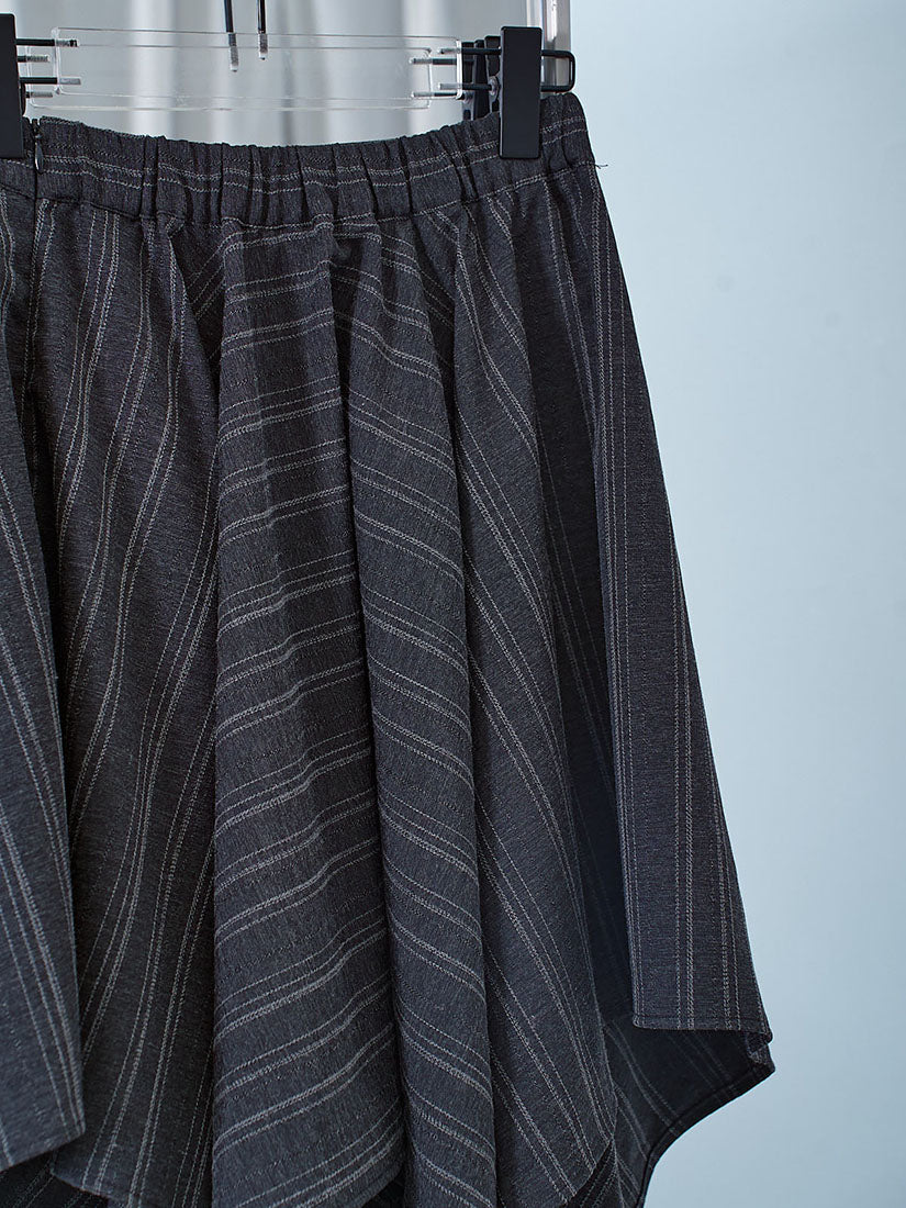 Asymmetric Hem Skirt (2 Colours)