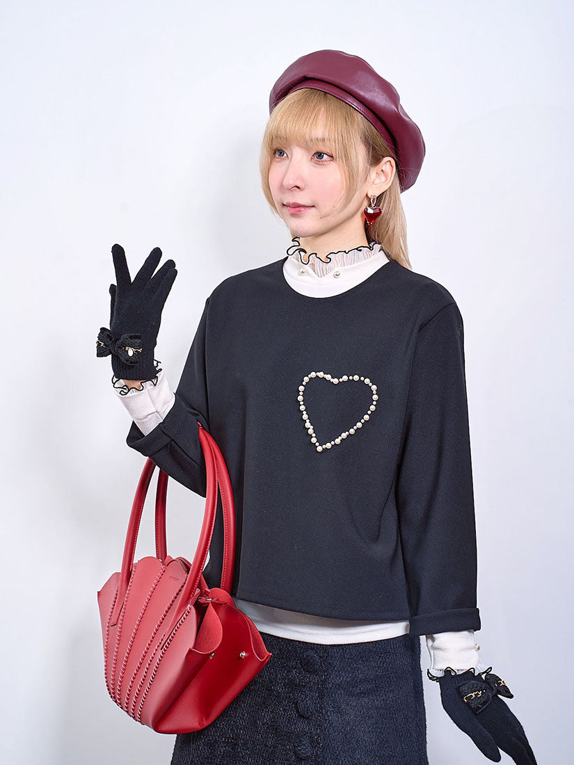 Pearl Heart Top (2 Colours)