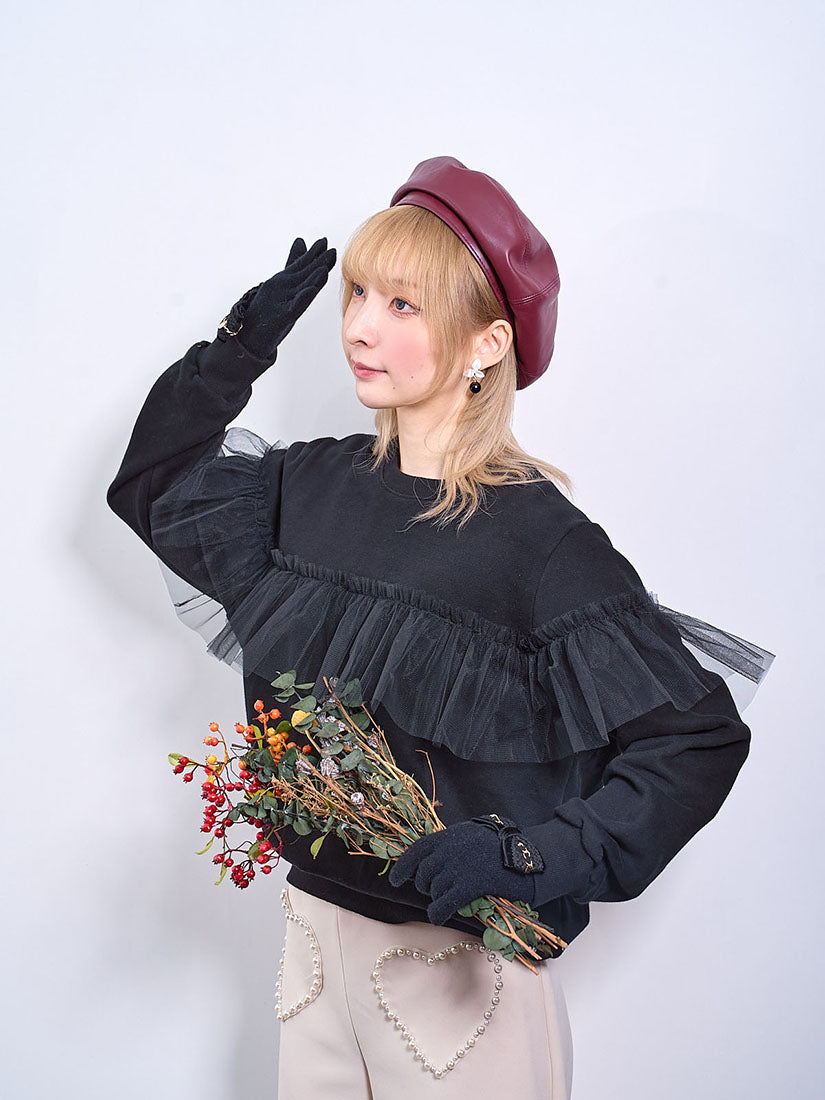 Leather Beret (2 Colours)