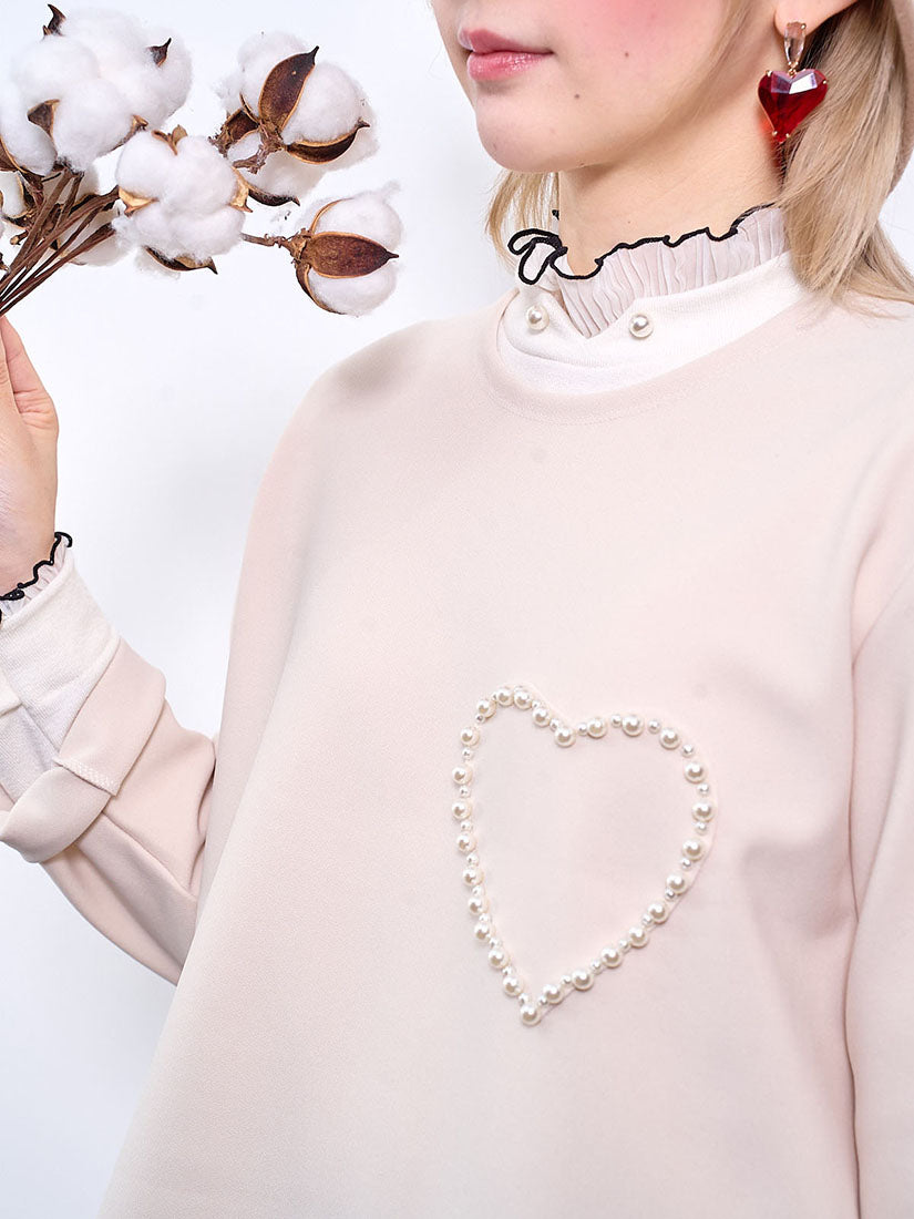 Pearl Heart Top (2 Colours)