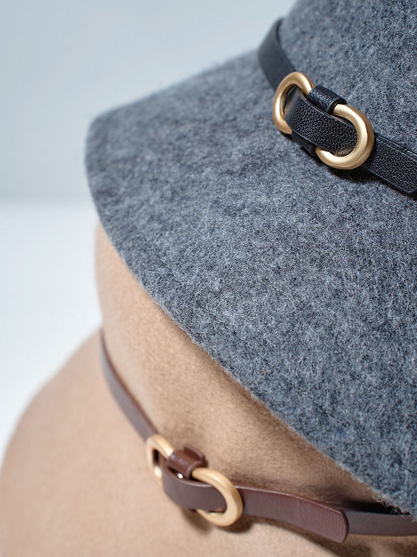 Belted Cloche Hat (2 Colours)