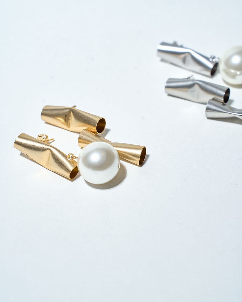 Industrial Elegance Drop Earrings (2 Colours)