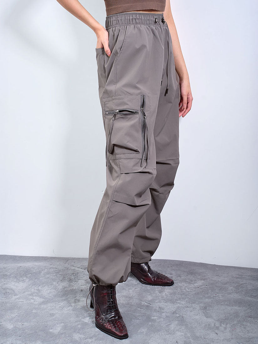 Double Zip Pockets Cargo Pants (3 Colours)