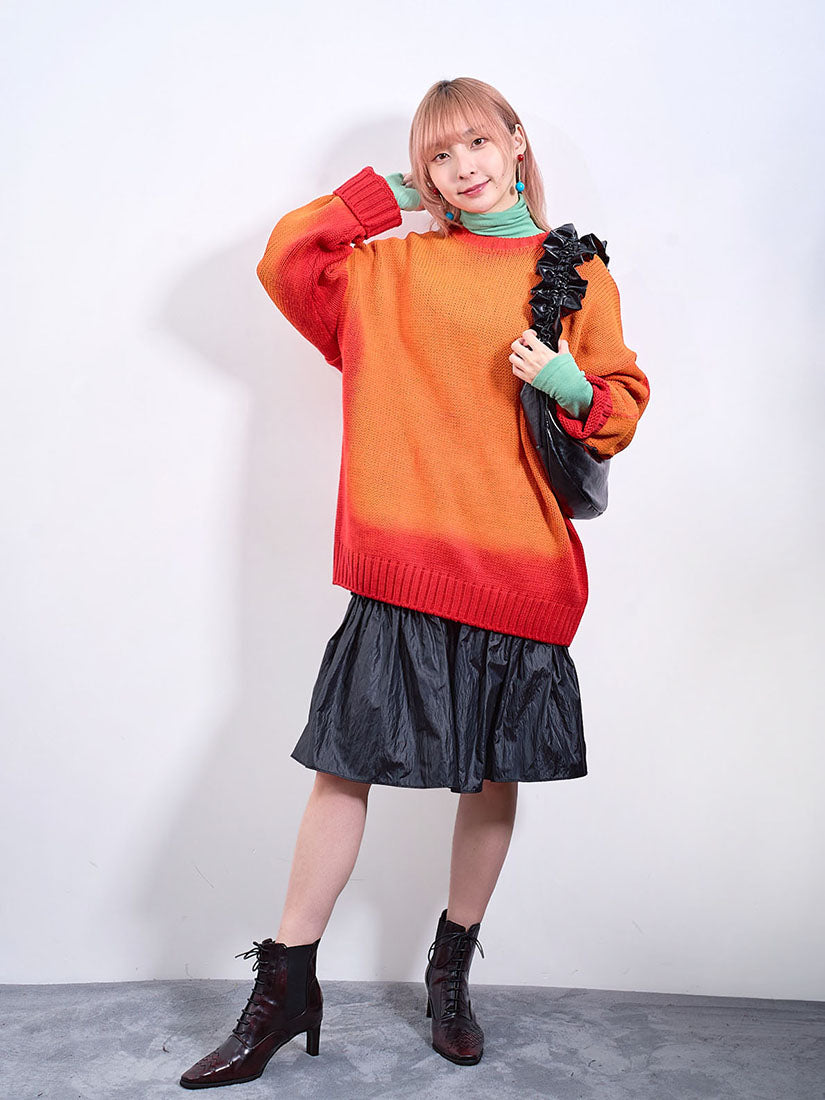 Spray Paint Oversize Sweater (2 Colours)