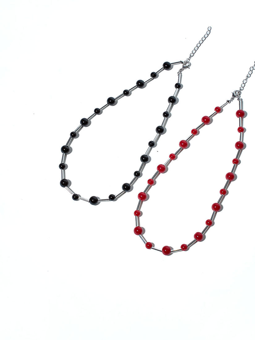 Orchestrated Bead Necklace (2 Colours)