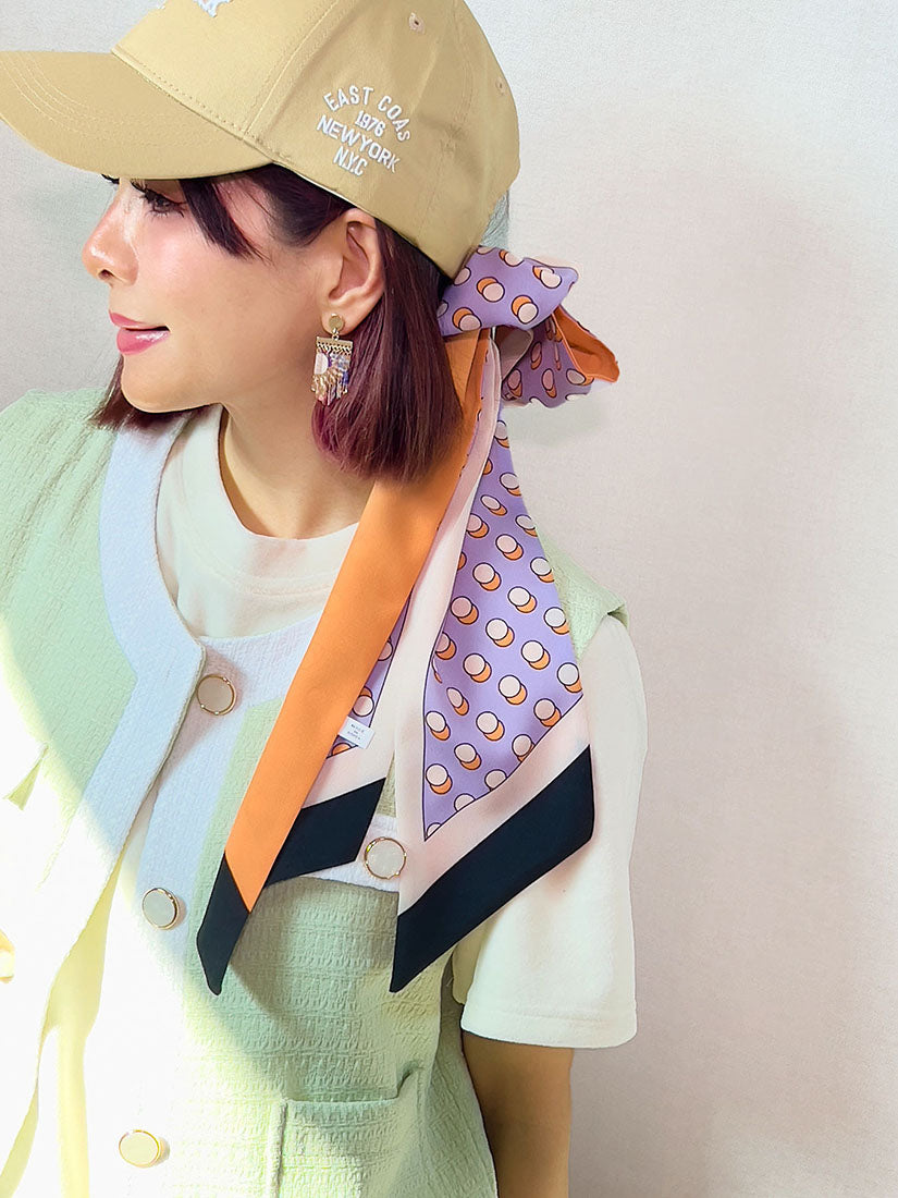 Polka Dot Printed Scarf (3 Colours)