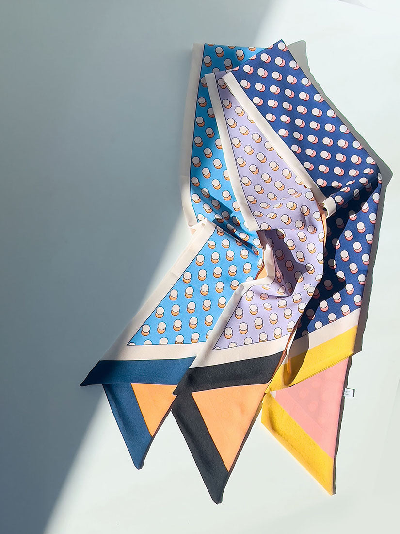 Polka Dot Printed Scarf (3 Colours)