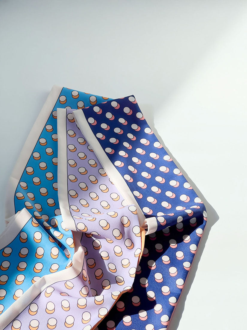 Polka Dot Printed Scarf (3 Colours)