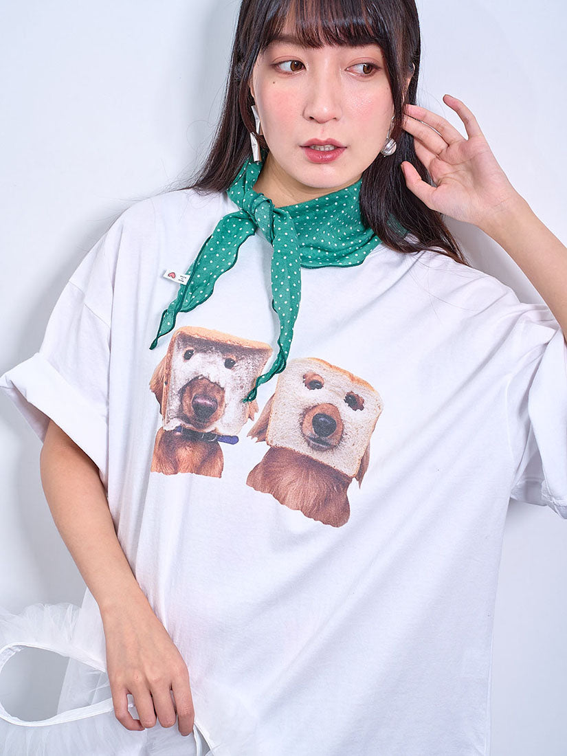 Bread Face Dogs Tee (2 Colours)