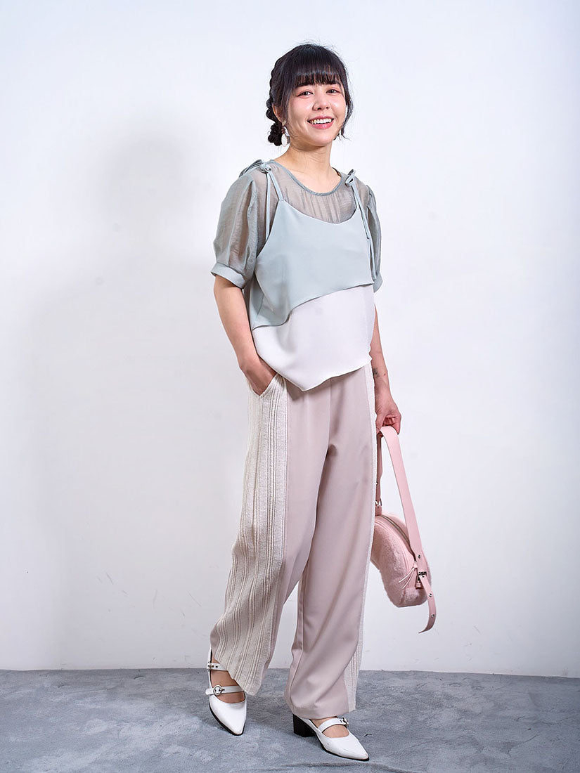 Layered Camisole Overlayed Top (2 Colours)