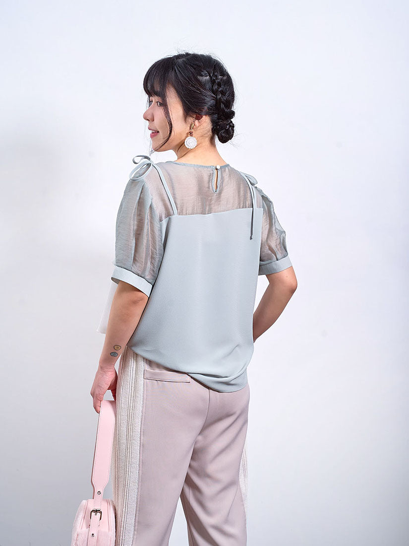 Layered Camisole Overlayed Top (2 Colours)